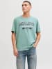 Jack & Jones Shirt "Logo" turquoise