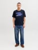 Jack & Jones Shirt "Logo" donkerblauw