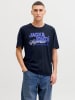 Jack & Jones Shirt "Logo" donkerblauw