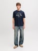 Jack & Jones Shirt "Denver" donkerblauw
