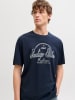 Jack & Jones Shirt "Denver" donkerblauw