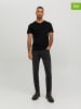 Jack & Jones Koszulki (3 szt.) w kolorze czarnym