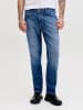 Jack & Jones Spijkerbroek "Clark" - slim fit - blauw