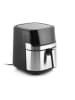 InnovaGoods Heißluftfritteuse in Schwarz/ Silber - 5,5 l