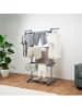 InnovaGoods Wäscheständer in Silber/ Grau