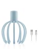 InnovaGoods Hoofdmassageapparaat lichtblauw
