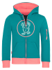 Trollkids Bluza "Sortland" w kolorze turkusowym