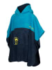 Trollkids Badeponcho "Kvalvika" in Hellblau/ Dunkelblau