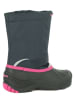 Trollkids Winterboots "Telemark Winter Boot XT" in Dunkelblau/ Pink
