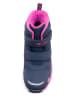 Trollkids Winterboots "Hafjell" donkerblauw/roze