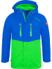 Trollkids Funktionsjacke "Nusfjord" in Grün/ Blau