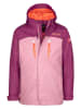 Trollkids Regenjacke "Nusfjord" in Rosa/ Lila
