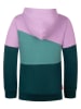 Trollkids Sweatjacke "Alesund" in Türkis/ Dunkelgrün/ Lila