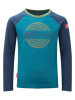 Trollkids Longsleeve "Preikestolen" blauw/donkerblauw