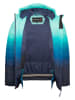 Trollkids Ski-/snowboardjas "Hemsedal" turquoise/donkerblauw