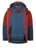 Trollkids Ski-/ Snowboardjacke "Hemsedal" in Braunrot/ Dunkelblau