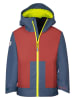 Trollkids Ski-/snowboardjas "Rauland" blauw/rood