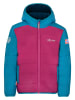Trollkids Omkeerbare winterjas "Sandvika" donkerblauw/roze