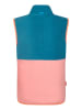 Trollkids Fleece bodywarmer "Kjerag" blauw/lichtroze