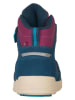 Trollkids Leren wandelboots "Gryllefjord Mid Cut" beskleurig/blauw