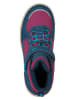 Trollkids Leren wandelboots "Gryllefjord Mid Cut" beskleurig/blauw