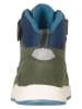 Trollkids Leder-Wanderboots "Stavanger Mid Cut XT" in Khaki