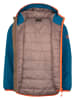 Trollkids Funktionsjacke "Halsafjord" in Braun/ Blau