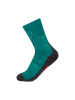 Trollkids Trekkingsocken in Grün/ Schwarz