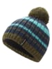Trollkids Muts "Hafjell" kaki/donkerblauw