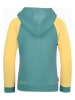 Trollkids Hoodie "Stavanger" in Grün/ Gelb