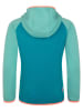 Trollkids Hybride fleece vest "Sirdal" lichtblauw/lichtroze