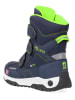 Trollkids Winterboots "Lofoten" donkerblauw/lichtgroen
