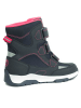 Trollkids Winterboots "Lofoten" donkerblauw/lichtroze