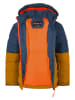 Trollkids Winterjacke "Gryllefjord" in Dunkelblau/ Hellbraun