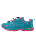 Trollkids Trekkingschuhe "Skarvan Hiker Low" in Petrol/ Pink