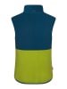 Trollkids Fleece bodywarmer "Kjerag" blauw/groen