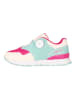 Trollkids Sneakers "Kristiansand" in Creme/ Hellblau/ Pink