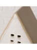 Boltze LED-Dekoaufsteller "Terrana" in Creme/ Beige - (B)9 x (H)22 x (T)9 cm