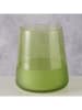 Boltze Drinkglas ''Moluna'' groen - (H)10,5 x Ø 9 cm