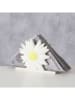 Boltze Serwetnik "Daisy" w kolorze białym - 15 x 11,6 x 4,5 cm