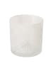 Boltze Świecznik "Carvo" w kolorze białym - wys. 10 cm