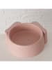Boltze Fressnapf "Giardino" in Rosa - (H)7,2 cm