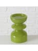Boltze Kaarshouder "Peolina" groen - (H)15 cm