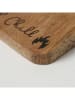 Boltze Deski (4 szt.) "BBQ" w kolorze jasnobrązowo-brązowym do krojenia