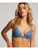 Hunkemöller Push-up-BH "Molly" in Blau