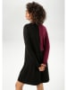 Aniston Jurk zwart/bordeaux