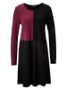 Aniston Kleid in Schwarz/ Bordeaux