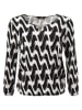 Aniston Bluzka w kolorze czarno-białym