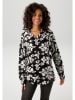 Aniston Bluzka w kolorze czarno-białym