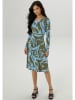 Aniston Sukienka w kolorze oliwkowo-niebieskim